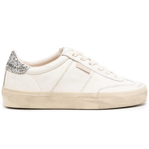 Zapatillas deportivas retro con efecto desgastado en forma de estrella, punta redonda, suela plana, versátiles, informales, blancas - Product Image 3