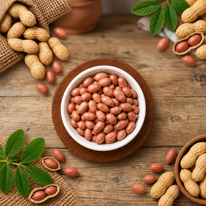 Indian <b>Peanut</b> Kernels Groundnuts Export Quality 7-9% Moisture Food Grade Bulk <b>Peanuts</b> for Wholesale Distribution and Custom <b>Pack</b> - Product Image 3