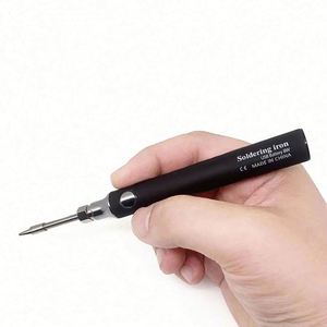 Cordless Electric Portable Mini Bicycle Repair <b>Tool</b> Metal Aluminum Alloy Charging Thread Cord Burner Welding Pen Multi-function - Product Image 1