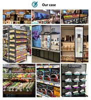 Écran LCD intelligent de 23,1 pouces pour affichage numérique, signalisation numérique pour la publicité sur les rayons de magasin et les magasins intelligents