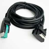 Câble USB HDMI mâle alimenté par 12V pour système POS