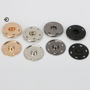 <span class=keywords><strong>2</strong></span>-Part flatback kim loại Báo Chí ẩn mạ may phụ kiện <span class=keywords><strong>Snap</strong></span> Nút cho quần áo may nút - Product Image 4