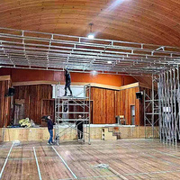 Tente automatique rétractable d'extérieur en acier avec roues, imperméable en PVC, pour usine, atelier, entrepôt, usage sportif - Toutes saisons, haute performance