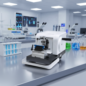 <span class=keywords><strong>Microtomo</strong></span> Rotatorio Manual de Alta Precisión para <span class=keywords><strong>Laboratorio</strong></span>, Fabricado en China - Product Image 5