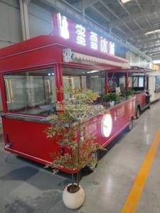 Remolques de Comida Móviles de Acero Inoxidable Personalizados al por Mayor, Totalmente Equipados, para Venta de Comida Callejera, Catering, Pizza - Product Image 3