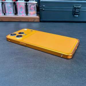 Coque arrière en PET avec cadre métallique pour transformer les téléphones mobiles <span class=keywords><strong>Apple</strong></span> iPhone 13, 14, 15, 16 Pro Max en 17 Pro, 17 Pro Max, accessoires pour téléphones mobiles - Product Image 6