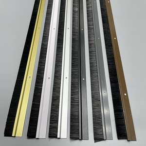 2509125 ngành công nghiệp niêm phong Dải bàn chải bằng nhôm cho vòi hoa sen cửa dưới con dấu xe từ tính - Product Image 1