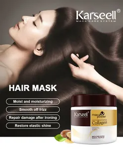 Karseell cabelo tratamento private label reparação colágeno salão profissional cabelo cuidados tratamento proteína cabelo máscara