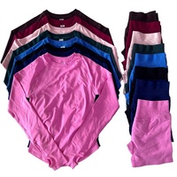 Ensemble de yoga 2 pièces pour femmes grandes tailles, uni, sans couture, séchage rapide, haut à manches longues avec découpes, short taille haute, tenue de fitness et d'entraînement