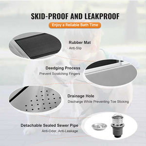 애완 동물 개 목욕 욕조 친환경 스테인레스 스틸 현대적인 디자인 하이 퀄리티 그루밍 테이블 개 고양이 작은 동물 - Product Image 2