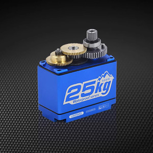 Servo PowerHD LW25MG de 25 kg de torque, engranaje metálico impermeable para camiones RC - Product Image 4