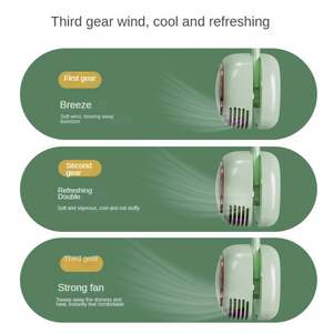 Ventilateur portable mini à suspendre au cou, rechargeable par USB, sans pales, avec fonction de refroidissement, pour voiture, alimenté par électricité/batterie - Product Image 4