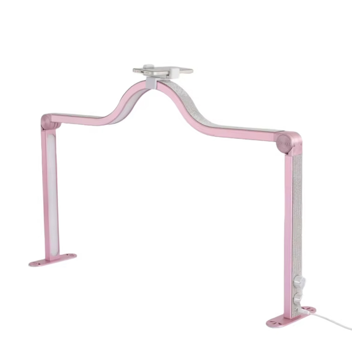Diamants Or Rose avec Support Téléphone