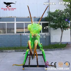 공원 매력 시뮬레이션 곤충 모델 장식용 Animatronic 사마염 모델