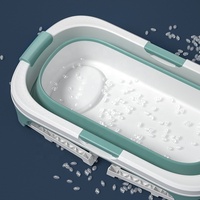 Sauna à domicile 1.4M adulte baignoire baril seau sueur vapeur baignoire baignoire en plastique baignoire pliante