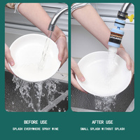 Purificateur d'Eau pour Robinet d'Évier de Cuisine, Filtre Amovible Lavable à Six Couches
