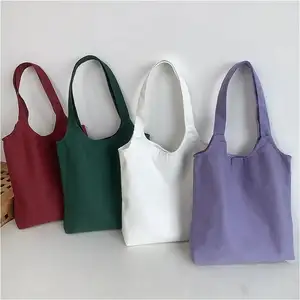 Wiederverwendbare Einkaufstasche tas met logo kleine Geschäftsfrauen biologisch abbaubare Frauenkleidung Schlinge stilvolle Taschen für Damen