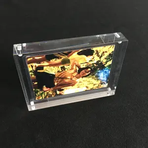 <span class=keywords><strong>Acrylic</strong></span> đôi mặt khung ảnh <span class=keywords><strong>plexiglass</strong></span> từ hình ảnh khối khung trong suốt của tôi <span class=keywords><strong>Acrylic</strong></span> lễ hội Quà Tặng <span class=keywords><strong>4</strong></span>*6 5*7 nam châm - Product Image 3