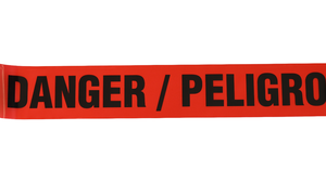 Bền không dính nhựa cảnh báo Băng lâu dài màu đỏ nguy hiểm hàng rào băng với PE Chiều rộng - Product Image 4