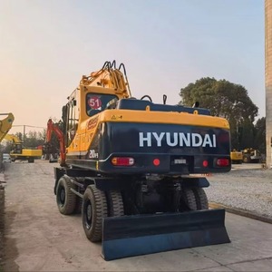 Excavateur sur pneus Hyundai 210W-9 de 21 tonnes d'occasion avec moteur d'occasion original de 6 tonnes 15 tonnes Composants du noyau du roulement de la pompe à engrenages - Product Image 4