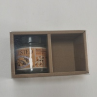 Emballage en carton ondulé personnalisé GMI, emballage en papier de marque, 3/6 packs de bouteilles de jus ou de vin, pliables, recyclables, avec laminage mat