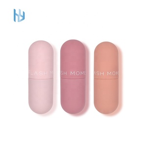 Lipstik plastik wadah bentuk kapsul Custom Logo kosong <span class=keywords><strong>Lip</strong></span> <span class=keywords><strong>Gloss</strong></span> tabung lucu anak-anak Lipgloss tabung - Product Image 5