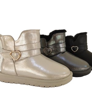 Muestra Gratuita, Botas de <span class=keywords><strong>Nieve</strong></span> Coreanas al por Mayor <span class=keywords><strong>para</strong></span> Mujer, de Cuero Genuino, Transpirables, Térmicas e <span class=keywords><strong>Impermeables</strong></span> - Product Image 1