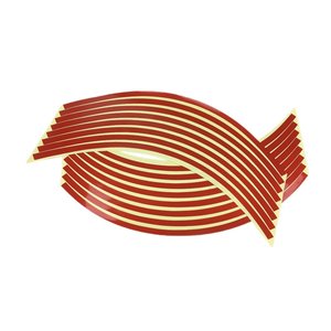 오토바이 가시 휠 스티커 반사 휠 스티커 용 17 & 18 인치 반사 림 스트라이프 테이프 - Product Image 5