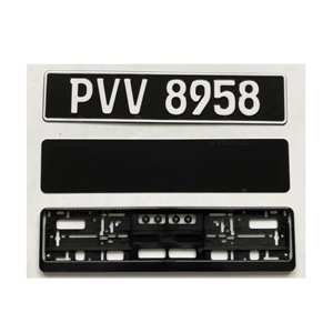 Placas de <span class=keywords><strong>Matrícula</strong></span> Reflectantes para Automóviles de Europa/Alemania - Product Image 3