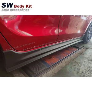 Комплект кузова из углеродного волокна для <span class=keywords><strong>Suzuki</strong></span> <span class=keywords><strong>Swift</strong></span> ZC33S модернизированная модификация переднего бампера, разделитель для губ, боковая юбка, части автомобиля - Product Image 4