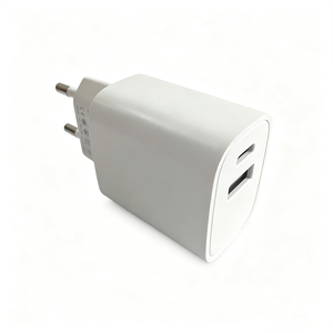 Chargeur rapide 20W, prise EU, USB A + USB C, chargeur mural double port, adaptateur secteur PD pour téléphone portable, tablette - Product Image 5