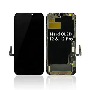 Tela de toque para celular lcd 12, mini tela de oled para telefone móvel iphone 12 display 12 pro max montagem digitalizadora