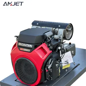 AMJET yüksek mukavemetli 2900psi 10.5gpm kanalizasyon drenaj temizleme makinesi SKID dağı JETTERS SKID monte ekipmanları