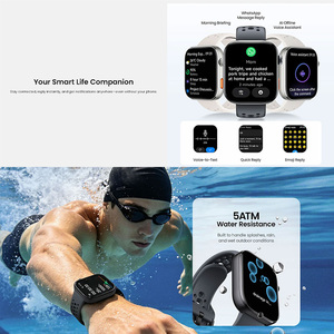 Montre connectée HAYLOU Hyper AMOLED GPS NFC IPX8 étanche en alliage d'aluminium avec bracelet en silicone - Product Image 5
