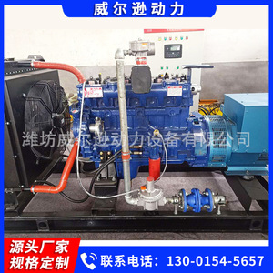 Grupo electrógeno de biogás y gas natural Weifang de 50KW industrial para hoteles y hospitales - Product Image 3