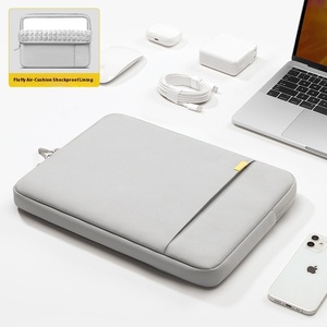 Matériau en néoprène personnalisé imperméable à l'eau dur voyage pochette pour ordinateur portable fermeture à glissière coussin d'air ceinture Style de mode pour <span class=keywords><strong>Apple</strong></span> <span class=keywords><strong>Mac</strong></span> Mini - Product Image 5
