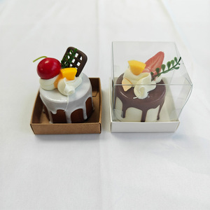 折り畳み式結婚式カスタム段ボール送料お弁当バーガーロングフラワー石鹸紙箱茶透明窓付き - Product Image 4