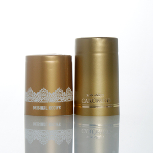 Tùy Chỉnh <span class=keywords><strong>PVC</strong></span> Nhiệt Shrink Capsule Seal Cho Rượu Rượu Vodka Gin Chai Cap Thu Nhỏ Bọc Với Tear Stripe - Product Image 2