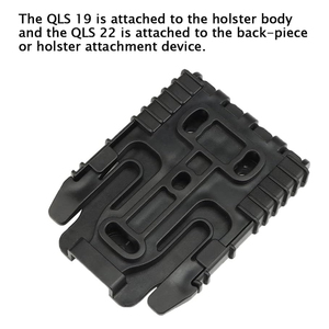 3PCS Qls Quick Locking System Kit with Locking Fork and Receiver Plate Tourniquet Holder Drop Flex Adapter - Product Image 4
