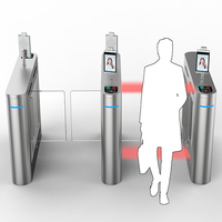 Sistema de Control de Acceso a Puertas con Reconocimiento Facial, Visión Nocturna, Medición de Temperatura, Imagen Térmica y Logotipo Personalizado