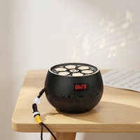 Lecteur de chants Bouddhistes Lotus Gravable, Audio de Méditation Zen, Logo Personnalisé Gravé au Laser, Cadeau Spirituel Personnalisé
