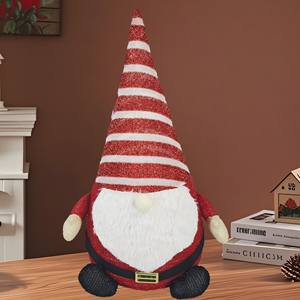 زينة عيد الميلاد قابلة للطي والتمدد على شكل رجل الثلج والبابا نويل لتزيين النوافذ والمنازل في عيد الميلاد ورأس السنة الجديدة - Product Image 6