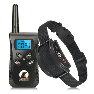 Wasserdichtes No Shock Beep Vibration Vibrations halsband Hunde rinden halsband Katzen-und Hunde trainings halsband mit Fernbedienung - Product Image 1