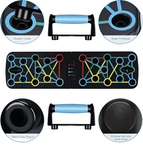 Trực tiếp từ nhà máy xách tay đa chức năng có thể gập lại thiết bị tập thể dục cho nhà tập luyện-Sit-up và Push-Up Board - Product Image 5