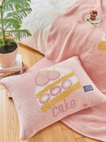 FSH Custom Tiger 45*45 cm Taie d'oreiller tricotée 100% polyester Housse de coussin Canapé Décoration de la maison Maison