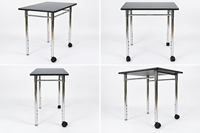 Meubles scolaires modernes, pliables, réglables, écologiques, pour besoins spéciaux, table d'étude mobile pour étudiants avec roulettes, bureau à domicile, 15 ans