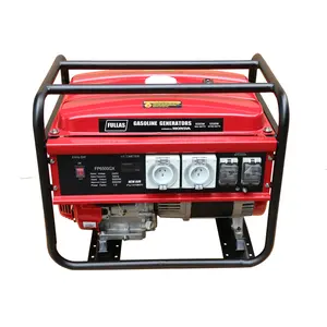 Hoge Kwaliteit 5000 Watt 5kva Benzinemotor Dual Fuel Draagbare Benzine Generatoren Aangedreven Door Honda Motor Fp6500gx