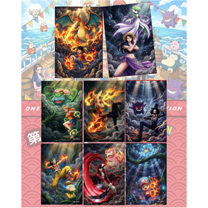 YQ Ingrosso Ultime Carte Pokémon Eif Baby Blind Box P-Gu Studio Collaborazione One Piece Gioco <span class=keywords><strong>da</strong></span> <span class=keywords><strong>Tavolo</strong></span> Stampato a Colori - Product Image 2