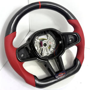 Volante de Fibra de Carbono para <span class=keywords><strong>BMW</strong></span> G01 G02 G05 G06 G09 G11 G12 G15 G20 G22 G28 G29 G30 G80 G82 F40 F90, Accesorios para Automóviles - Product Image 3