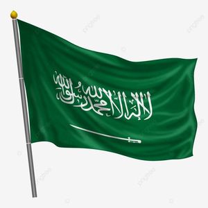 <span class=keywords><strong>Bandera</strong></span> Oficial <span class=keywords><strong>de</strong></span> <span class=keywords><strong>Arabia</strong></span> <span class=keywords><strong>Saudita</strong></span> KSA 90x150cm Poliéster Impresión Digital Duradera Certificada por TUV para Uso Interior/Exterior - Product Image 2